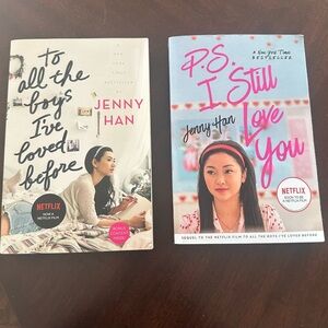 Jenny Han Book Set - Cream and Pink Covers